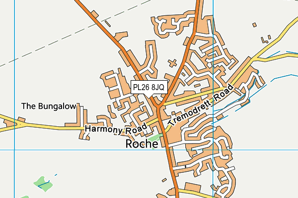 PL26 8JQ map - OS VectorMap District (Ordnance Survey)