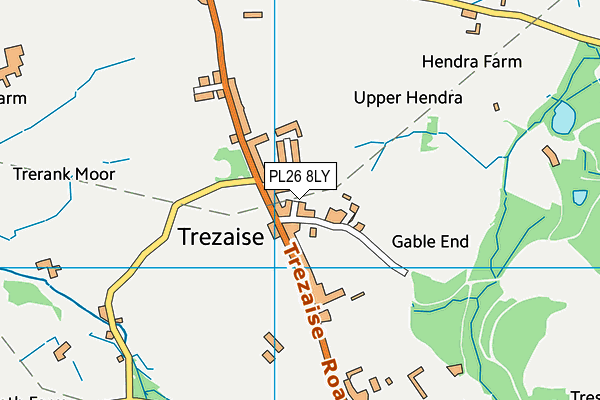 PL26 8LY map - OS VectorMap District (Ordnance Survey)