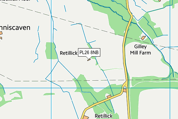 PL26 8NB map - OS VectorMap District (Ordnance Survey)