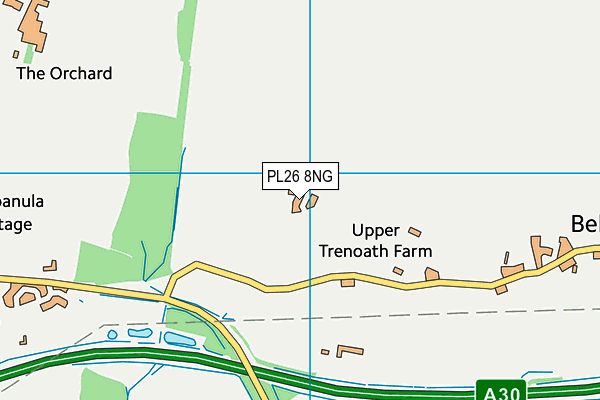 PL26 8NG map - OS VectorMap District (Ordnance Survey)