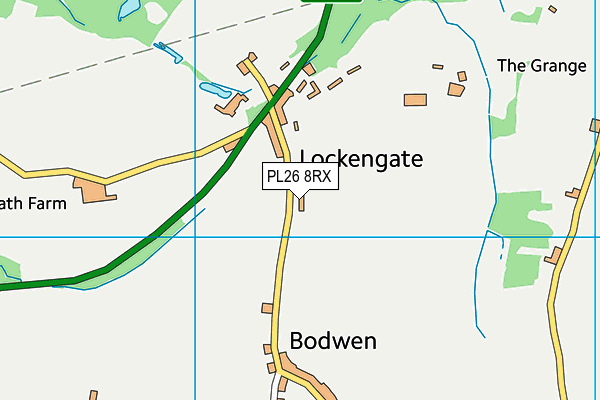 PL26 8RX map - OS VectorMap District (Ordnance Survey)