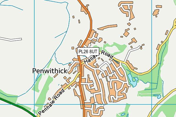 PL26 8UT map - OS VectorMap District (Ordnance Survey)