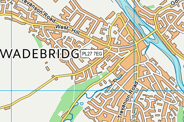 PL27 7EG map - OS VectorMap District (Ordnance Survey)