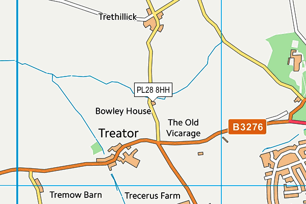 PL28 8HH map - OS VectorMap District (Ordnance Survey)