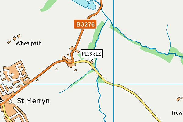PL28 8LZ map - OS VectorMap District (Ordnance Survey)