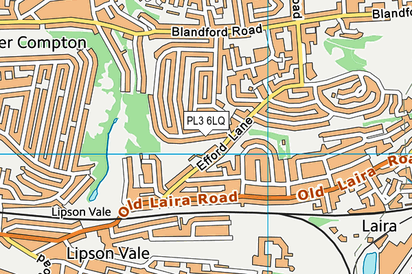 PL3 6LQ map - OS VectorMap District (Ordnance Survey)