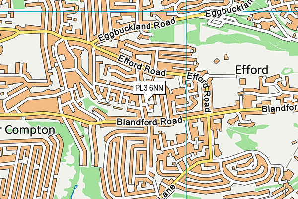 PL3 6NN map - OS VectorMap District (Ordnance Survey)