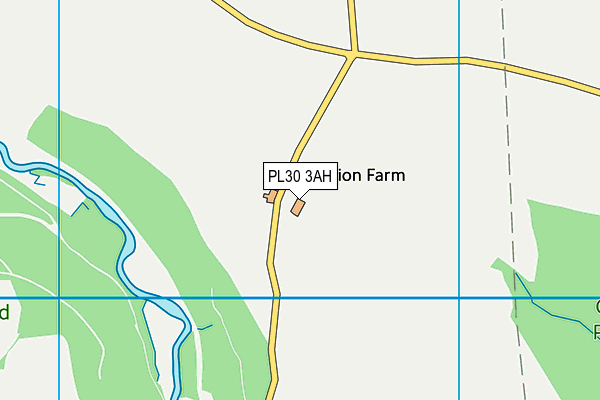 PL30 3AH map - OS VectorMap District (Ordnance Survey)