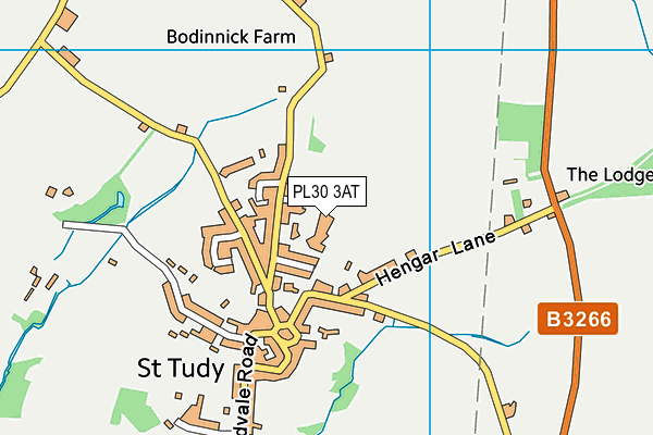 PL30 3AT map - OS VectorMap District (Ordnance Survey)