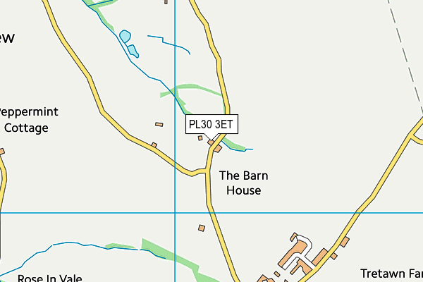 PL30 3ET map - OS VectorMap District (Ordnance Survey)