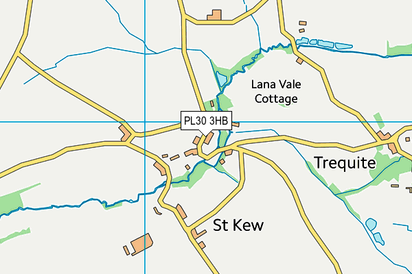 PL30 3HB map - OS VectorMap District (Ordnance Survey)