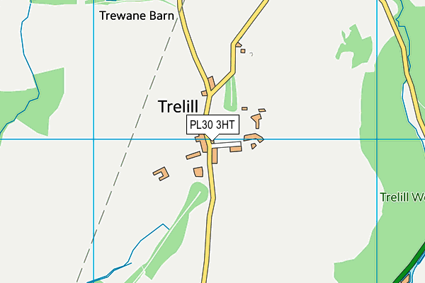 PL30 3HT map - OS VectorMap District (Ordnance Survey)