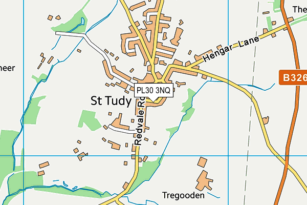 PL30 3NQ map - OS VectorMap District (Ordnance Survey)