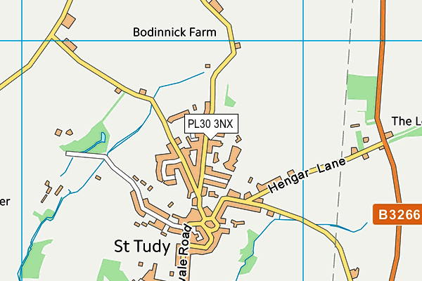 PL30 3NX map - OS VectorMap District (Ordnance Survey)