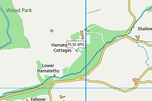 PL30 4PG map - OS VectorMap District (Ordnance Survey)