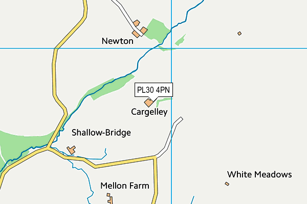PL30 4PN map - OS VectorMap District (Ordnance Survey)