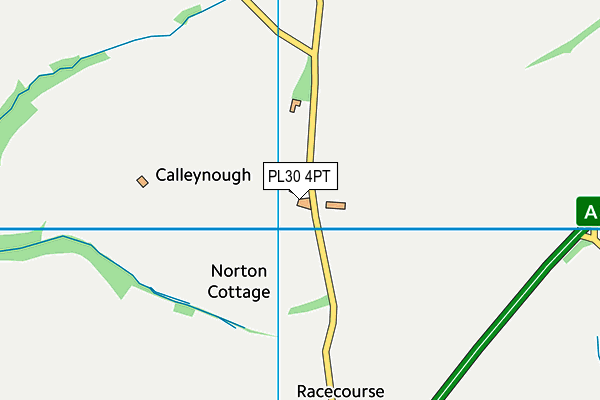 PL30 4PT map - OS VectorMap District (Ordnance Survey)