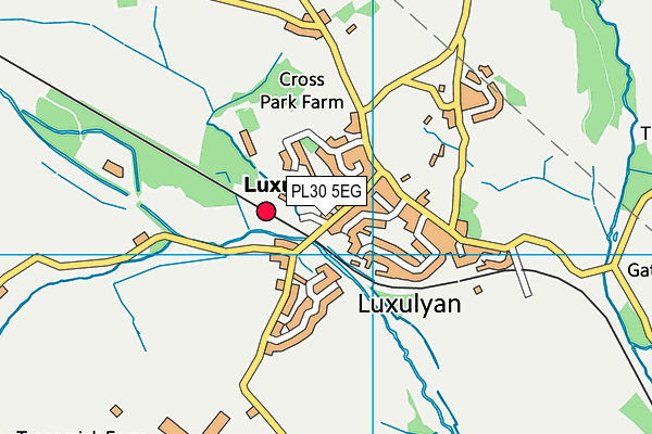 PL30 5EG map - OS VectorMap District (Ordnance Survey)