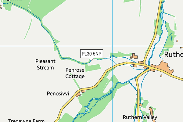 PL30 5NP map - OS VectorMap District (Ordnance Survey)