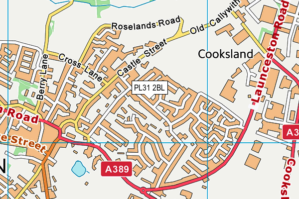 Map of MARK TREVETHAN HAULAGE LIMITED at district scale