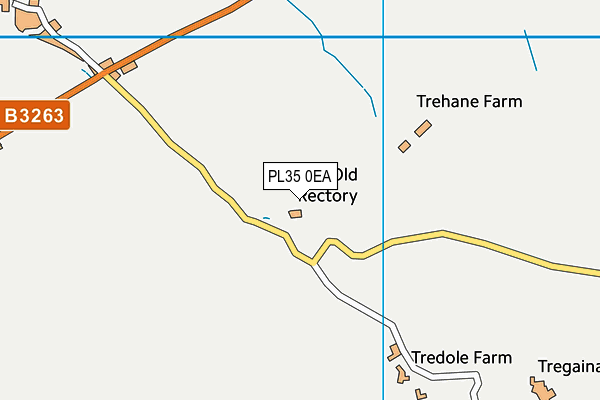 PL35 0EA map - OS VectorMap District (Ordnance Survey)