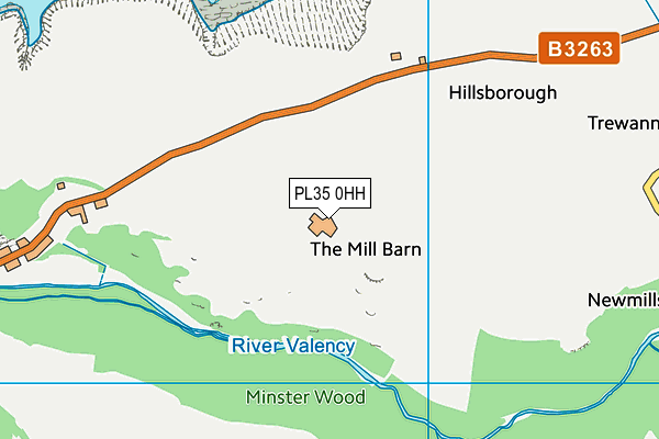 PL35 0HH map - OS VectorMap District (Ordnance Survey)