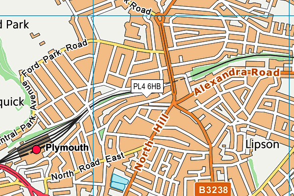 Map of 31 QUEENS ROAD (PLYMOUTH) LTD at district scale