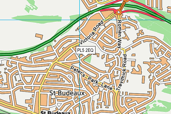 PL5 2EQ map - OS VectorMap District (Ordnance Survey)