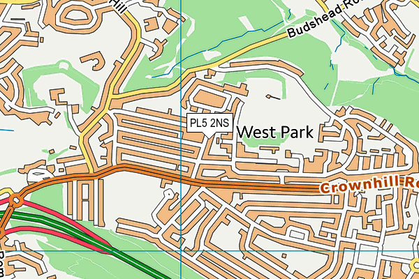 PL5 2NS map - OS VectorMap District (Ordnance Survey)