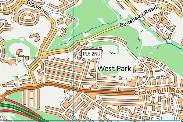 PL5 2NU map - OS VectorMap District (Ordnance Survey)