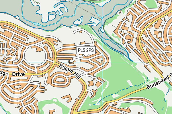 PL5 2PS map - OS VectorMap District (Ordnance Survey)