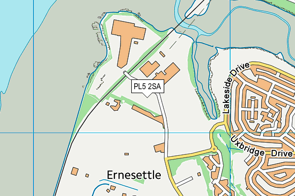 PL5 2SA map - OS VectorMap District (Ordnance Survey)