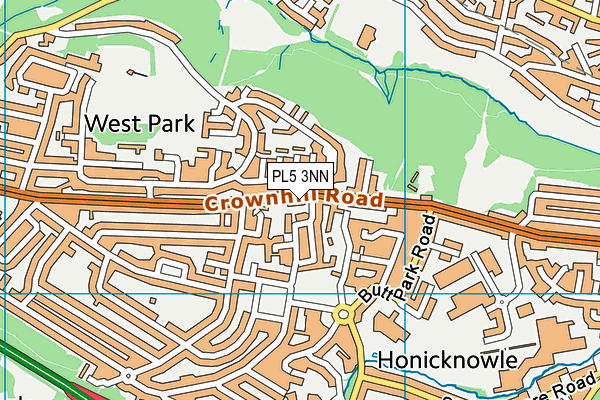 PL5 3NN map - OS VectorMap District (Ordnance Survey)