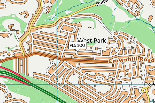 PL5 3QQ map - OS VectorMap District (Ordnance Survey)