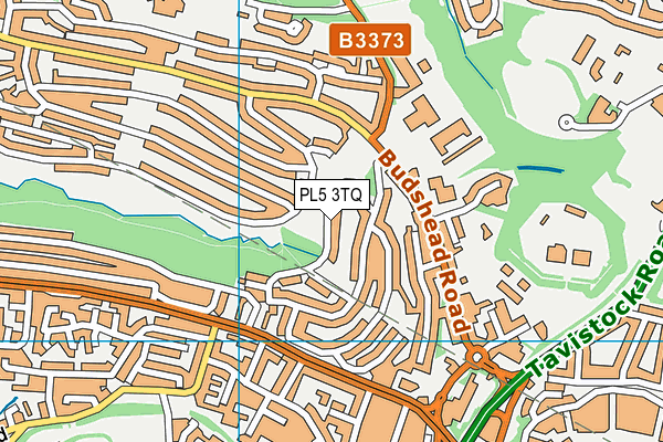 PL5 3TQ map - OS VectorMap District (Ordnance Survey)