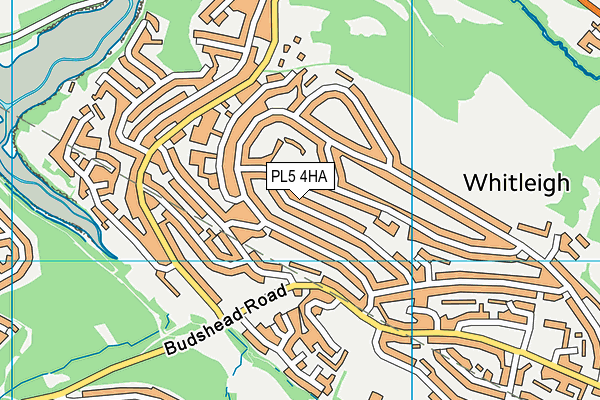 PL5 4HA map - OS VectorMap District (Ordnance Survey)