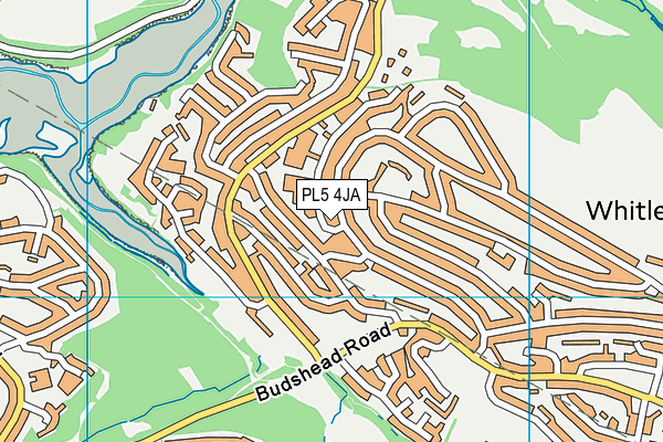 PL5 4JA map - OS VectorMap District (Ordnance Survey)