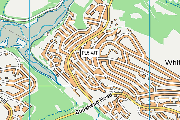 PL5 4JT map - OS VectorMap District (Ordnance Survey)