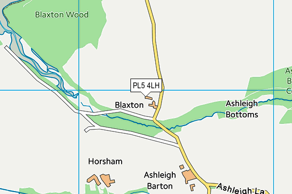 PL5 4LH map - OS VectorMap District (Ordnance Survey)