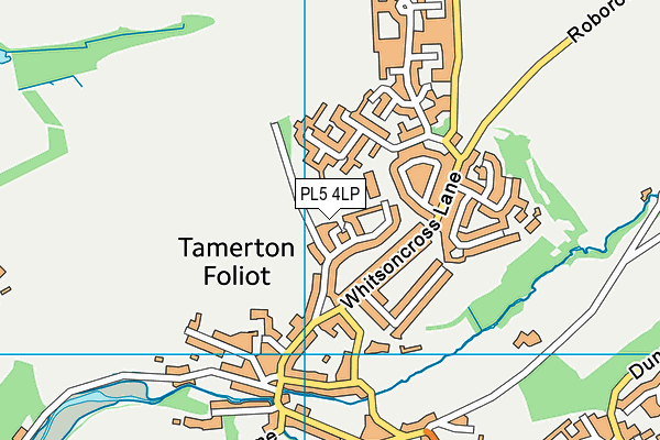 PL5 4LP map - OS VectorMap District (Ordnance Survey)