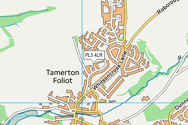 PL5 4LR map - OS VectorMap District (Ordnance Survey)