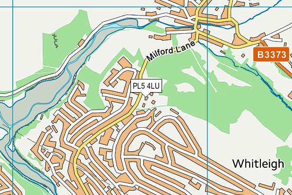 PL5 4LU map - OS VectorMap District (Ordnance Survey)