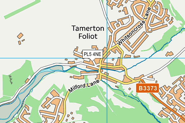 PL5 4NE map - OS VectorMap District (Ordnance Survey)