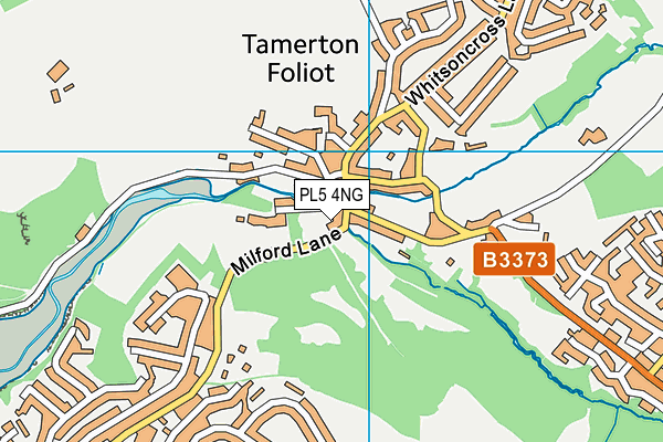 PL5 4NG map - OS VectorMap District (Ordnance Survey)