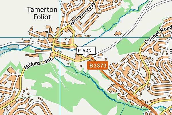 PL5 4NL map - OS VectorMap District (Ordnance Survey)