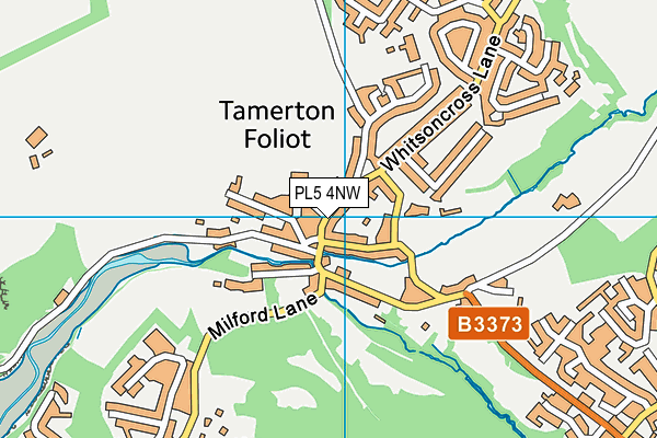 PL5 4NW map - OS VectorMap District (Ordnance Survey)