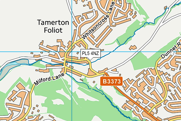 PL5 4NZ map - OS VectorMap District (Ordnance Survey)