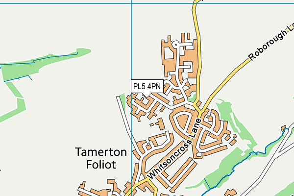 PL5 4PN map - OS VectorMap District (Ordnance Survey)