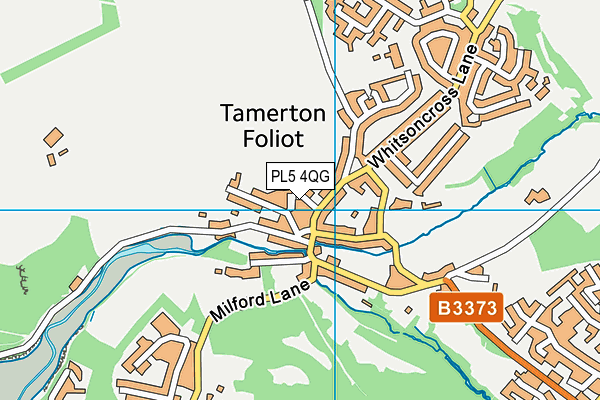 PL5 4QG map - OS VectorMap District (Ordnance Survey)