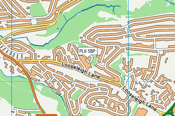 PL6 5BP map - OS VectorMap District (Ordnance Survey)